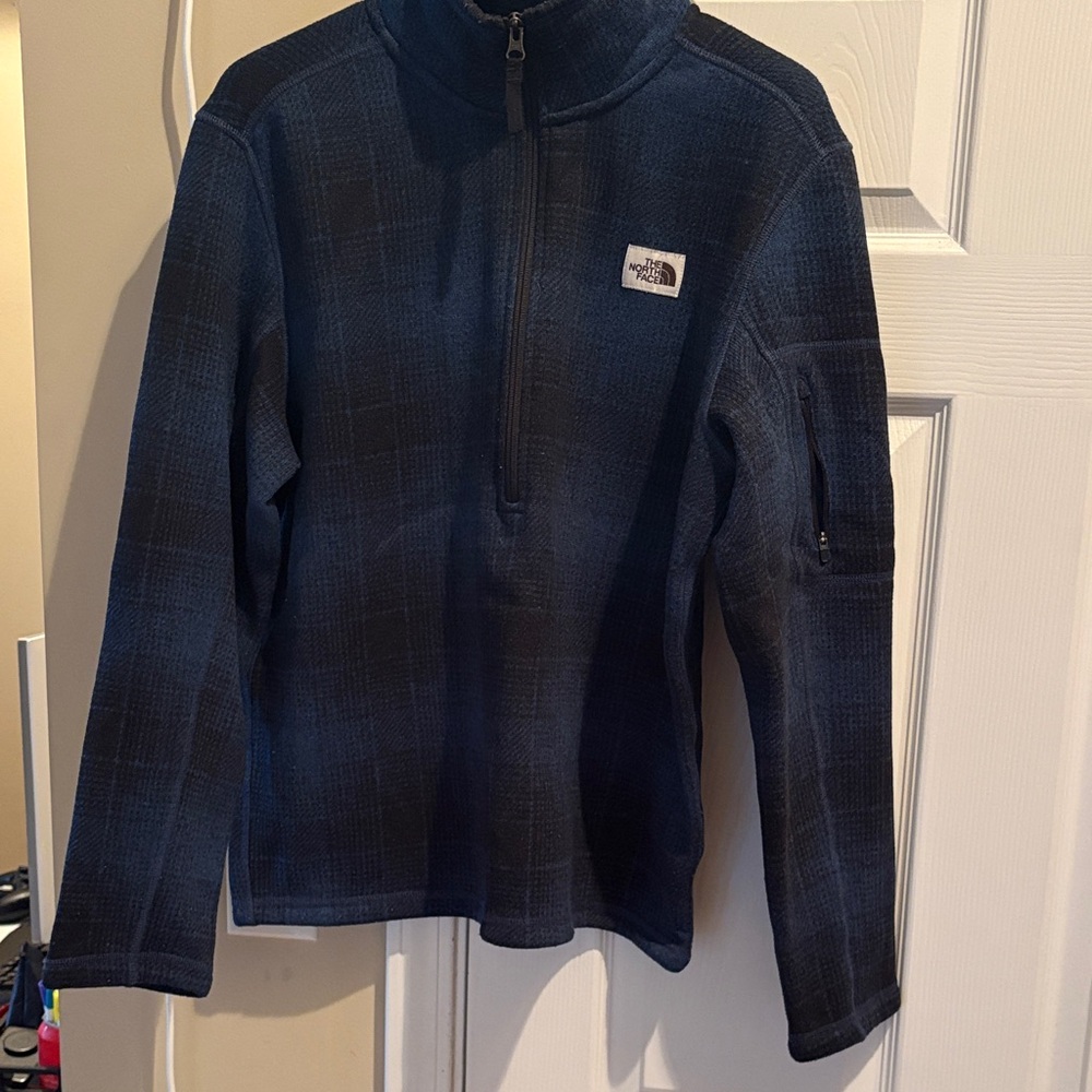 The North Face Navy Quarter-Zip Fleece